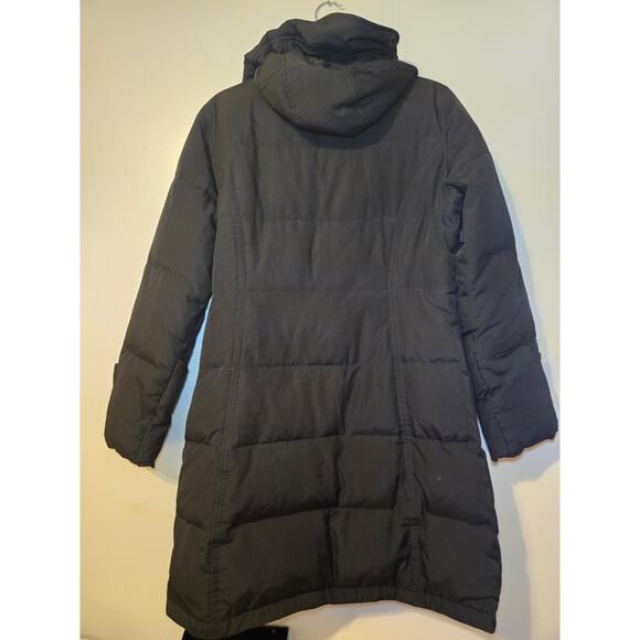 Vtg Calvin Klein Down Hooded Puffer Winter Jacket Sz M Holiday Preppy Outdoor - Picture 2 of 10